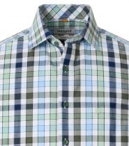 Chemisette Manches Courtes Verte Redmond du 2XL au 6XL