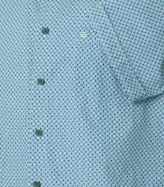 Chemisette Manches Courtes Verte Redmond du 2XL au 6XL