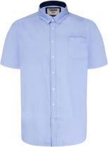Chemisette Oxford Bleue Duke 2XL à 8XL