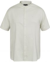 Chemisette Stretch col Mao Verte All Size du 3XL au 8XL