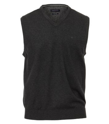 D�bardeur Col V Anthracite Casa Moda