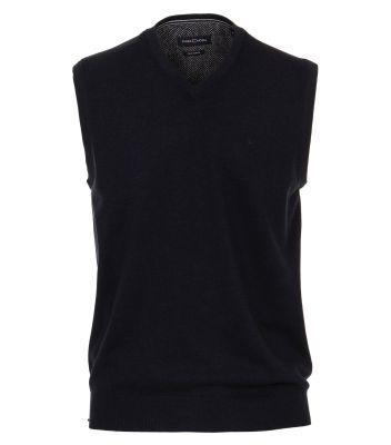 D�bardeur Col V Bleu Marine Casa Moda