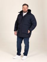Doudoune &agrave; Capuche Bleu Marine Duke Du 3XL au 6XL