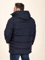 Doudoune &agrave; Capuche Bleu Marine Duke Du 3XL au 6XL