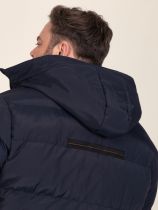 Doudoune &agrave; Capuche Bleu Marine Duke Du 3XL au 6XL