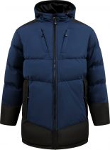 Doudoune &agrave; Capuche Bleu Marine et Noir Duke Du 3XL au 8XL
