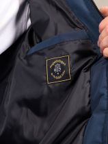 Doudoune &agrave; Capuche Bleu Marine et Noir Duke Du 3XL au 8XL