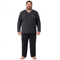 Ensemble Pyjama Bleu Marine GUSTAV Adamo du 2XL au 10XL