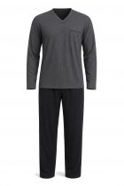 Ensemble Pyjama Gris Fonc� GUSTAV Adamo du 2XL au 10XL