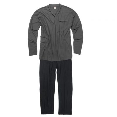 Ensemble Pyjama Long Gris Fonc� GUSTAV d\'Adamo