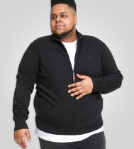 Gilet Coton Zip Noir Duke Du 2XL au 5XL