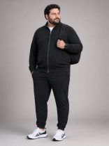 Gilet Ouverture Zip Anthracite Casa Moda du 2XL au 6XL