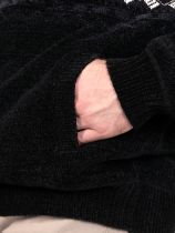 Gilet Polaire &agrave; Capuche Noir Duke Du 3XL au 8XL