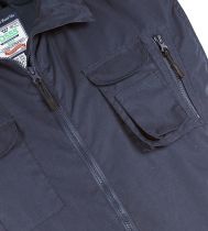 Gilet sans manches multipoches \ Enzo\  Bleu Marine de DUKE du 2XL au 8XL