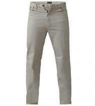 Jean Beige Grande Taille COMFORT de DUKE