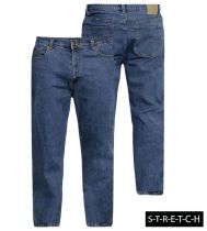 Jean Bleu Grande Taille Homme Strech CARLOS de DUKE