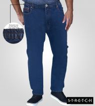 Jean Bleu Homme Grande Taille Strech BAILEY de DUKE