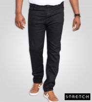 Jean Noir Grand Taille Homme Strech CARLOS de DUKE
