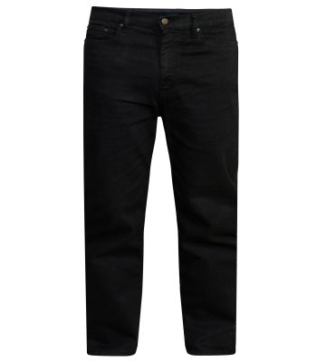 Jean Noir Grand Taille Homme Strech CARLOS de DUKE