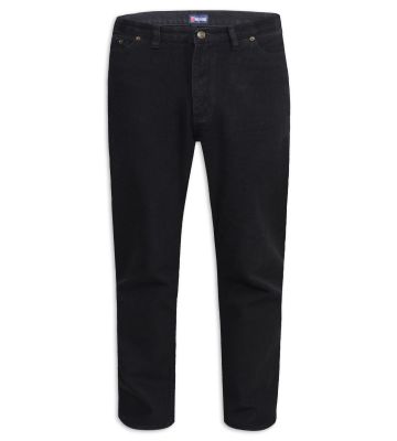 Jean Noir Grande Taille Homme COMFORT de DUKE