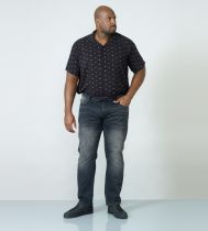 Jean Stretch Grande Taille Gris Stonewash du 42US au 60US Duke