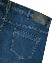 Jean Stretch Grande Taille Indigo Stonewash du 42US au 70US Duke