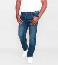 Jean Stretch Grande Taille Indigo Stonewash du 42US au 70US Duke