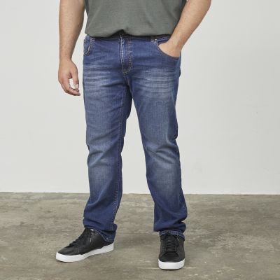 Jean Stretch Indigo All Size du 42US au 62US