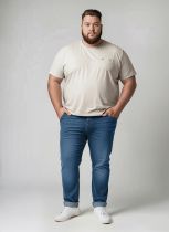 Jean Stretch Indigo Maxfort du 52FR au 70FR