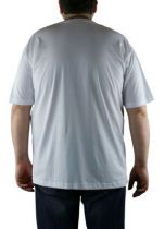 Lot de deux T-Shirt Blanc Manches Courtes Col V Kitaro