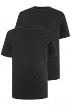 Pack 2 Tshirts Manches Courtes Noir JP1880 du 3XL au 8XL