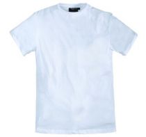 Pack de 2 T-Shirt Blanc Manches Courtes Col Rond 100% Cotton All Size