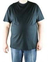 Pack de 2 T-Shirt Noir Manches Courtes Col Rond Coton All Size