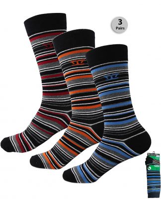 Pack de 3 Chaussettes Grande Taille Noires Duke Du 45 au 52