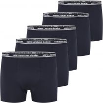 Pack de 5 Boxers Stretch Noir All Size du 2XL au 8XL
