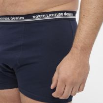 Pack de 5 Boxers Stretch Noir All Size du 2XL au 8XL