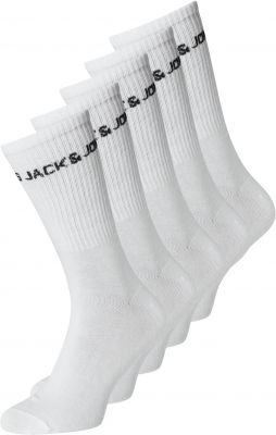 Pack de 5 Chaussettes Blanches Jack&Jones Du 43 au 50