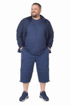 Pantacourt-Bermuda Bleu Marine Abraxas Du 2XL au 12XL