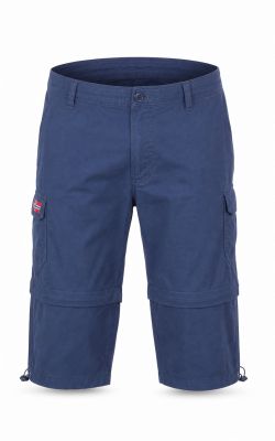 Pantacourt-Bermuda Bleu Marine Abraxas Du 2XL au 12XL