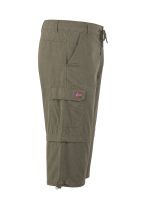 Pantacourt-Bermuda Kaki Abraxas du 2XL au 12XL