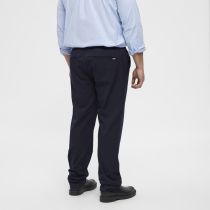 Pantalon &agrave; Taille &Eacute;lastiqu&eacute;e Bleu Marine All Size du 2XL au 8XL