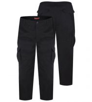 Pantalon Cargo Noir Duke Du 42US au 60US