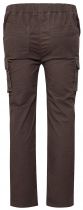 Pantalon Cargo Taille Elastiqué Marron All Size du 2XL au 8XL