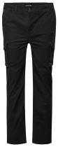 Pantalon Cargo Taille Elastiqué Noir All Size du 2XL au 8XL