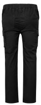 Pantalon Cargo Taille Elastiqué Noir All Size du 2XL au 8XL
