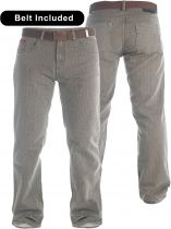 Pantalon Casual Marron Grande Taille Homme BRIAN de DUKE