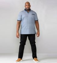 Pantalon Casual Noir Grande Taille Homme MARIO de DUKE