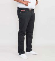 Pantalon Casual Noir Grande Taille Homme MARIO de DUKE