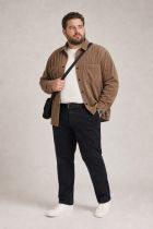 Pantalon Chino Bleu Marine Kam Jeans du 50fr au 88fr