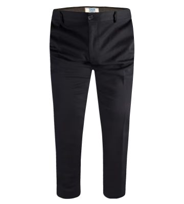 Pantalon de Costume Stretch Noir Duke Du 42US au 60US